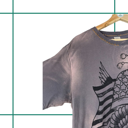 Vintage Ed Hardy 'Born Free' Eagle Tee