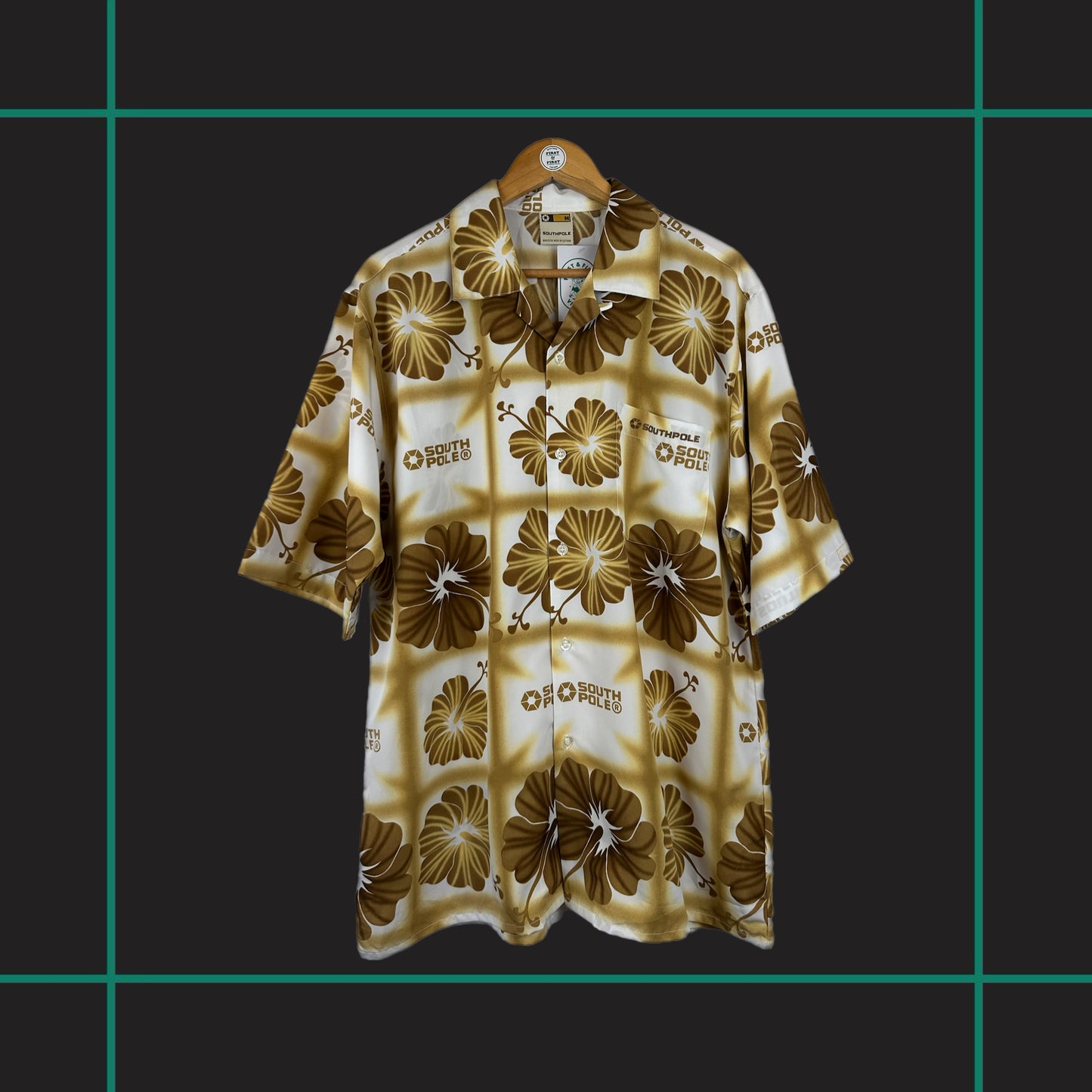 Vintage South Pole Floral Shirt