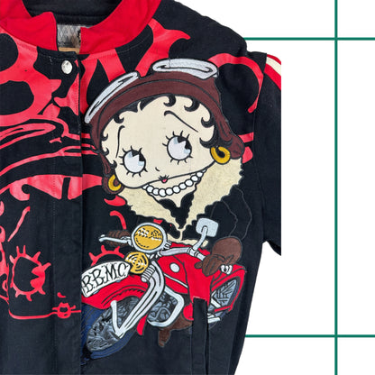 Vintage Jeff Hamilton x Betty Boop Motorcycle Jacket