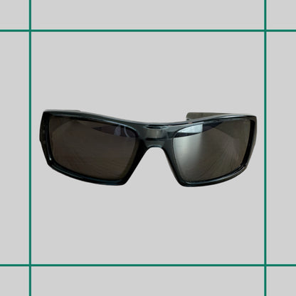 Vintage Oakley Gascan Blue/Grey Wrap Sunglasses