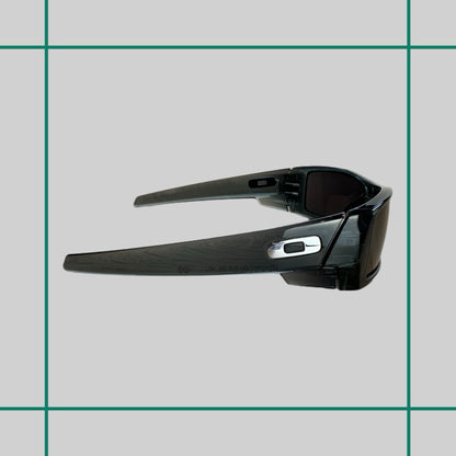 Vintage Oakley Gascan Blue/Grey Wrap Sunglasses