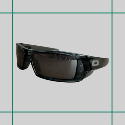 Vintage Oakley Gascan Blue/Grey Wrap Sunglasses