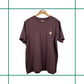 Vintage Carhartt Burgundy Pocket Tee