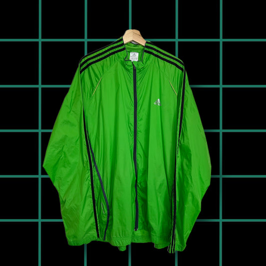 Vintage Adidas Green Windbreaker