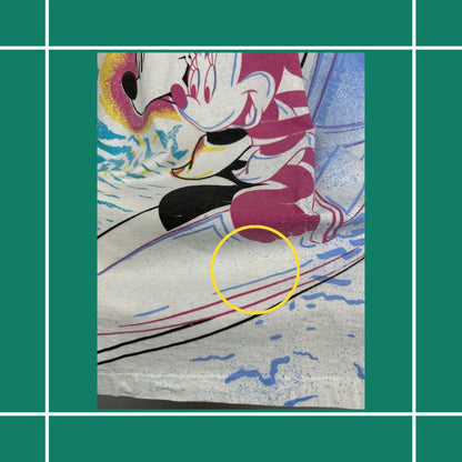 Vintage 90's Jerry Leigh x Minnie Mouse AOP Windsurfing Tee