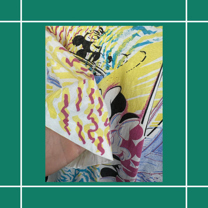 Vintage 90's Jerry Leigh x Minnie Mouse AOP Windsurfing Tee