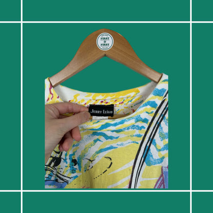 Vintage 90's Jerry Leigh x Minnie Mouse AOP Windsurfing Tee