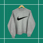 Vintage 90's Nike Embroidered Logo Crewneck