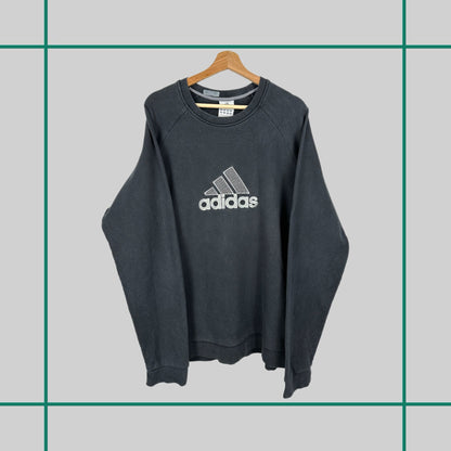 Vintage 00's Adidas Big Logo Crewneck