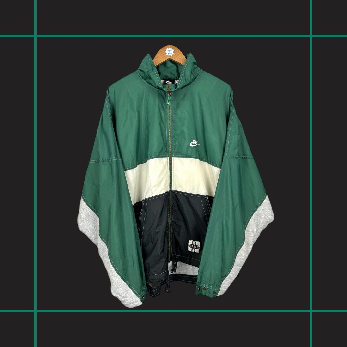 Vintage 1994 Nike 'American Classic' Green Jacket