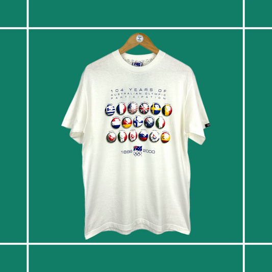 Vintage Sydney 2000 Olympics Soccer Ball Tee