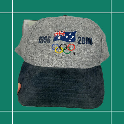 Vintage Sydney 2000 Olympics '104 Years of Participation' Wool Hat
