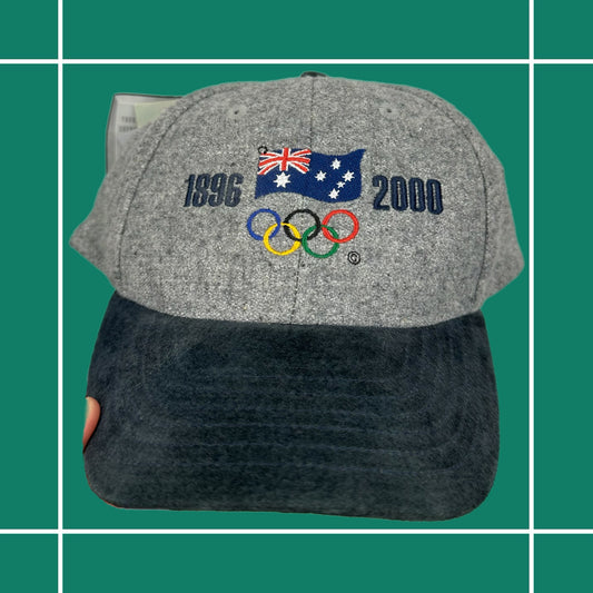 Vintage Sydney 2000 Olympics '104 Years of Participation' Wool Hat