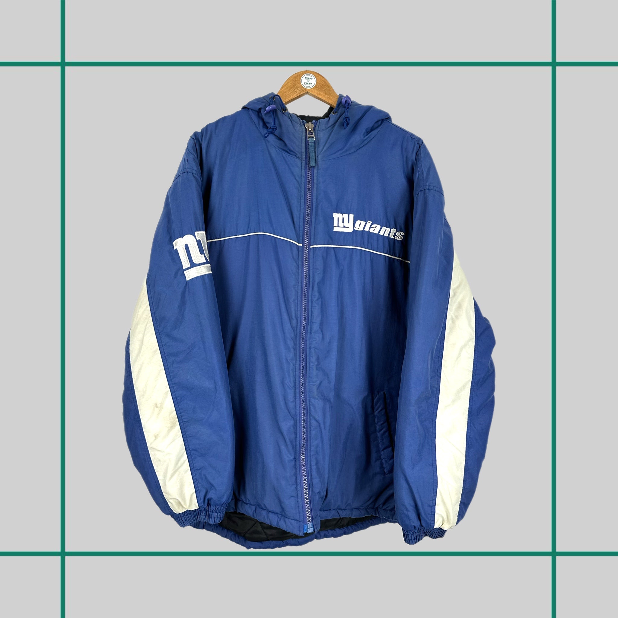 Vintage 00's Reebok x New York Giants Hooded Jacket – First