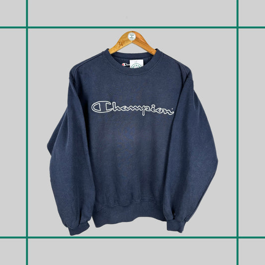Vintage Champion Embroidered Crewneck