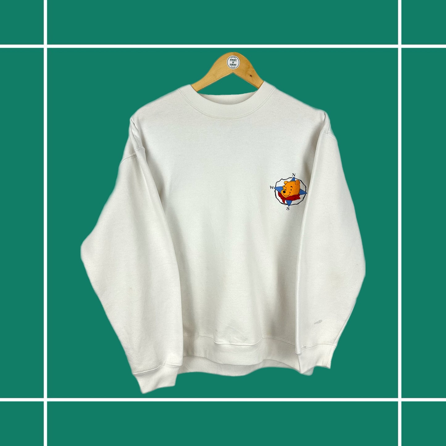 Vintage Winnie the Pooh Compass Crewneck