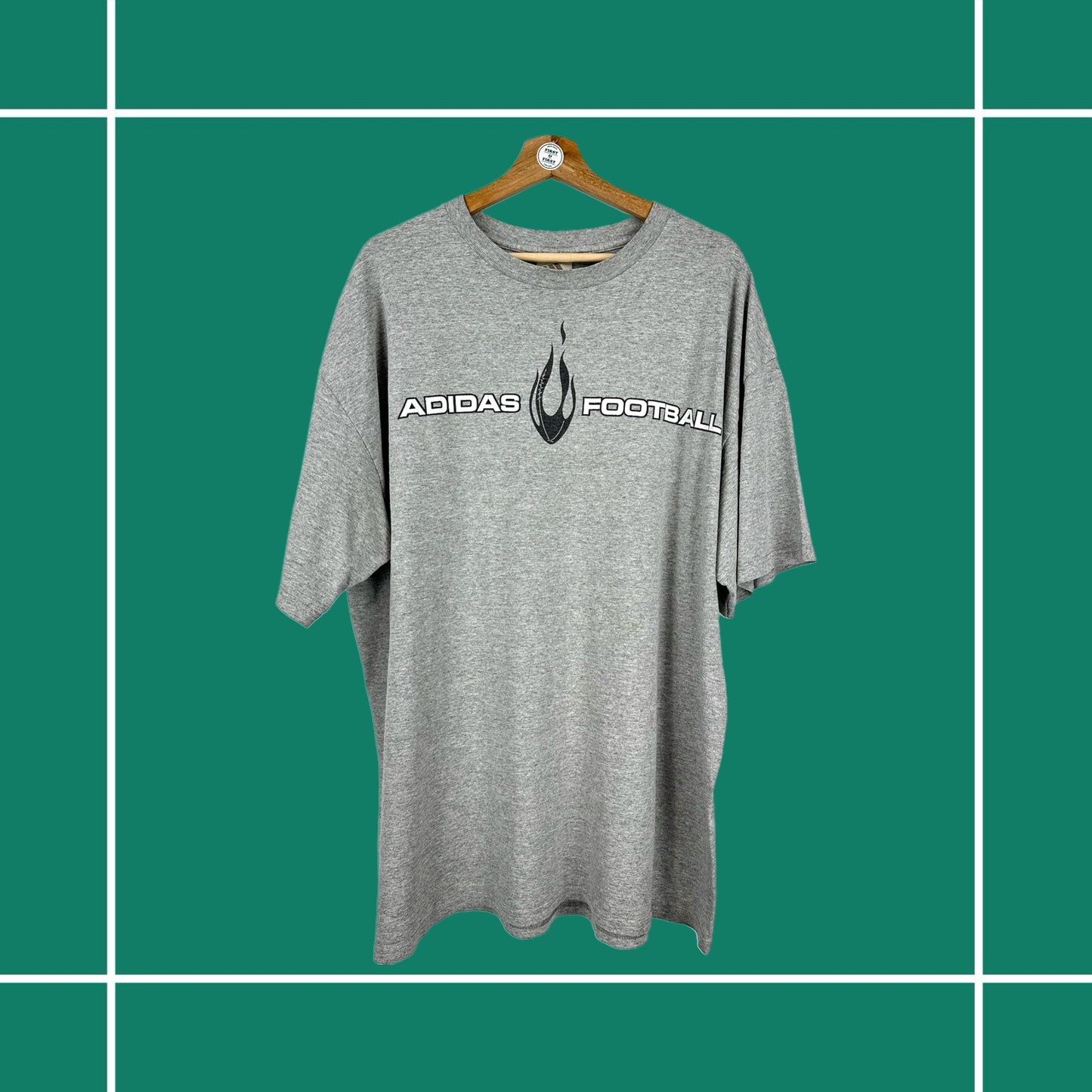 Vintage 00's Adidas Football Tee