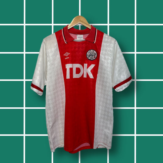 Vintage 1989-1991 Umbro x Ajax Home Jersey