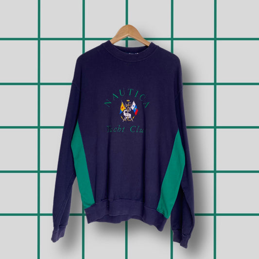 Vintage Nautica Yacht Club Crewneck