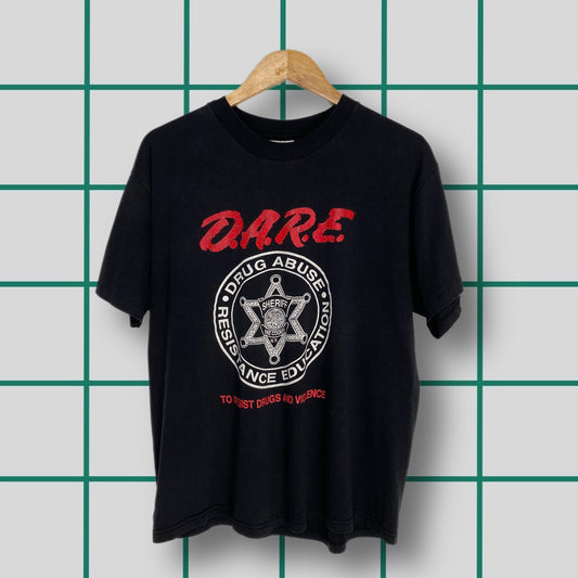 Vintage DARE Sheriff Badge Tee